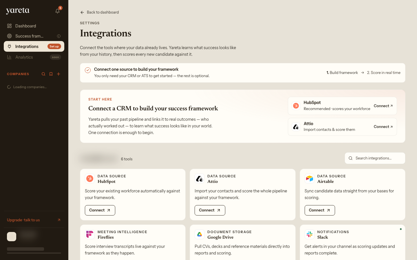 Integrations